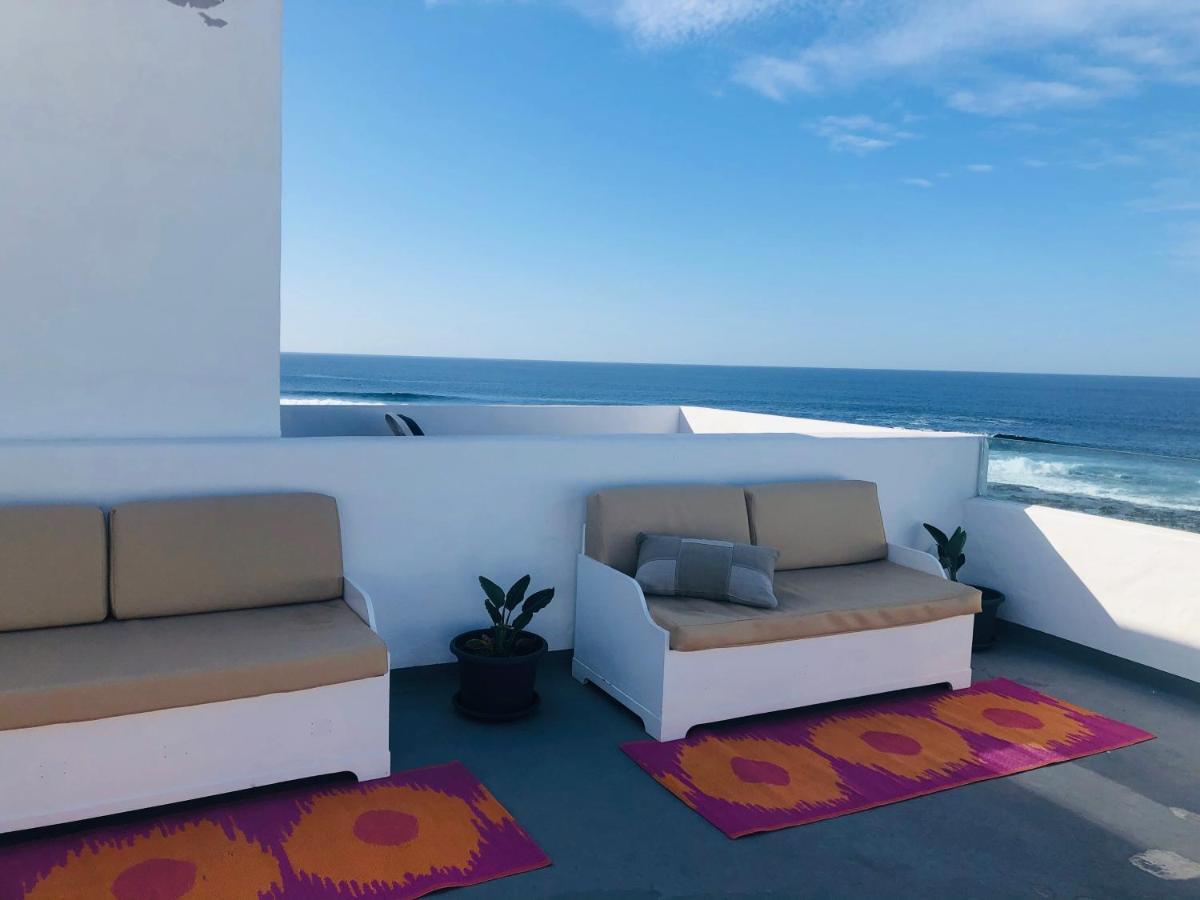 Casa Anclada En La Santa- 4 Apartamentos Frente Al Mar- 1ª Linea Solarium Barbacoa Exterior photo